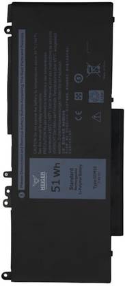 HEIGER laptop Battery Compatible for14 E5450 5450 15 E5550 5550 12 E5250 5250 3150 3160 3550 Series VMKXM 451-BBLN G5M10 4 Cell Laptop Battery