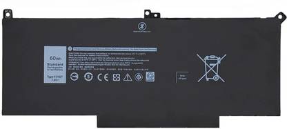 lap power Laptop Battery OEM for F3YGT Dell Latitude 12 7000, 7280, 7290 13 7380, 7390 14 7480, 7490, E7280, E7380, E7480, E7290 E7390 E7490 DM3WC, 0DM3WC, 2X39G, DJ1J0, MYJ96, 0F3YGTY 4 Cell Laptop Battery