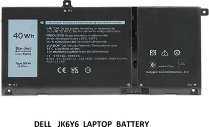 ROTECH SOLUTIONS COMPATIBLE JK6Y6 BATTERY FOR DELL Latitude 3410 3510 3 Cell Laptop Battery