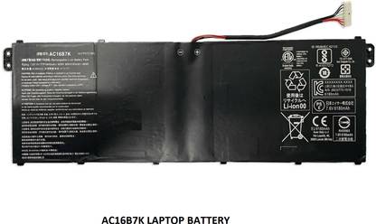 SOLUTIONS-365 COMPATIBLE AC16B7K LAPTOP BATTERY FOR ACER CHROMEBOOK 15 CB515-1HT-P58C ACER SWIFT 3 SF314-52, ACER ASPIRE V5-572 V5-573 SERIES 4 Cell Laptop Battery