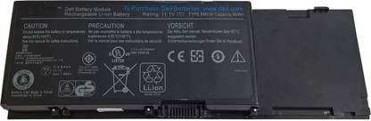 SOLUTIONS-365 PRECISION M6500 / 8M039 BATTERY FOR DELL PRECISION M2400 M4400 M6400 9 Cell Laptop Battery