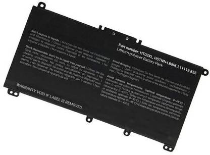 Regatech HT03XL FORHP 15-DB0184NB, 15-DB0184UR, 15-DB0185AU, 15-DB0185NB, 15-DB0185UR, 15-DB0186AU, 15-DB0186NB, 15-DB0186UR, 15-DB0187AU 3 Cell Laptop Battery