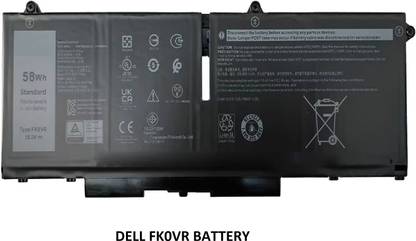 SOLUTIONS-365 COMPATIBLE FK0VR BATTERY FOR Dell Latitude 5330 7330 7430 7530 series 4 Cell Laptop Battery