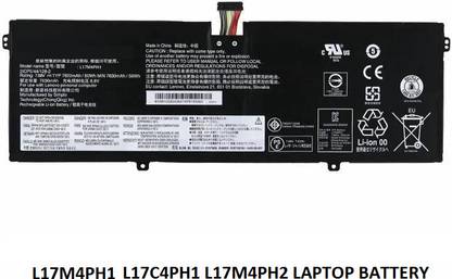 SOLUTIONS-365 COMPATIBLE L17M4PH1 L17C4PH1 L17M4PH2 LAPTOP BATTERY FOR LENOVO YOGA C930-13IKB-TYPE 81C4000EUS SERIES 4 Cell Laptop Battery