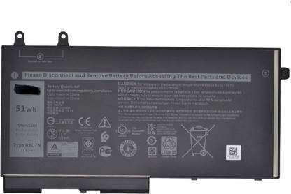 Evosyne Laptop Battery for Latitude 5400 5410 5500 5510 5511 Precision 3540 M3540 3550 Inspiron 7590 7591 7791 2-in-1 Series 0R8D7N 1V1XF 4 Cell Laptop Battery