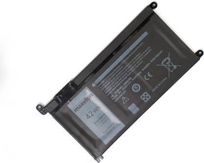 Maxelon WDXOR 11.4V Battery Replace for Dell Inspiron 13 15 17 5000 series 4 Cell Laptop Battery