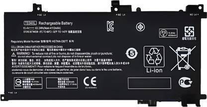 SOLUTIONS-365 Compatible TE04XL Battery For HP Omen 15-AX050NF Pavilion 15T-BC200 Pavilion 15-BC439TX 3 Cell Laptop Battery