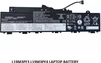 SOLUTIONS-365 COMPATIBLE L19M3PF3 L19M3PF4 LAPTOP BATTERY FOR LENOVO IDEAPAD 5-14ARE05 5-14IIL05 SERIES 3 Cell Laptop Battery
