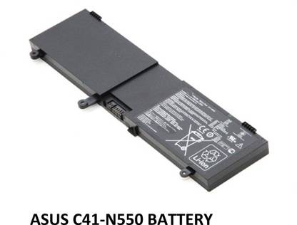 SOLUTIONS-365 COMPATIBLE C41-N550 BATTERY FOR Asus G550, G550 Series, G550J, G550J Series, G550JK, G550JK Series. 8 Cell Laptop Battery