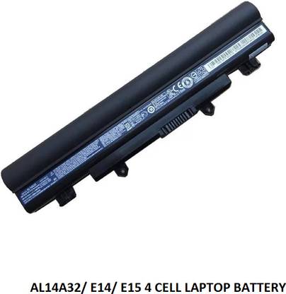 SOLUTIONS-365 COMPATIBLE AL14A32 LAPTOP BATTERY FOR ACER ASPIRE E1-571 E1-571G E5-411 E5-421 E5-421G E5-471 4 Cell Laptop Battery