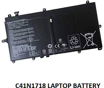 ROTECH SOLUTIONS COMPATIBLE C41N1718 BATTERY FOR ASUS NovaGo TP370QL, TP370QL, TP370 Series 4 Cell Laptop Battery