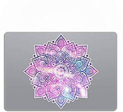Artsybb Laptop Stickers Macbook Decal Removable Waterproof White Vinyl Mandala Stylus