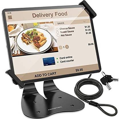 AboveTEK Anti Theft Tablet Stand Universal Security Pos Tablet Holder Stylus