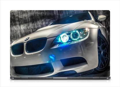 i-Birds ® BMW Angel Eyes Exclusive High Quality Laptop Decal, laptop skin sticker 15.6 inch (15 x 10) Inch iB-5K_skin_0780 High Quality HD Printed Vinyl Laptop Decal 15.6