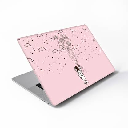 Artifly Aastronaut themeLaptop Skin Sticker For Laptop Size Upto 15.6 inch vinyl Laptop Decal 15.6