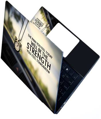 Anciary Laptop Full Skin Compitabe With All Laptops(Dustproof|Waterproof|Scratchproof) HD Quality Vinyl Reusable Laptop Skin Compatible for 16 inch