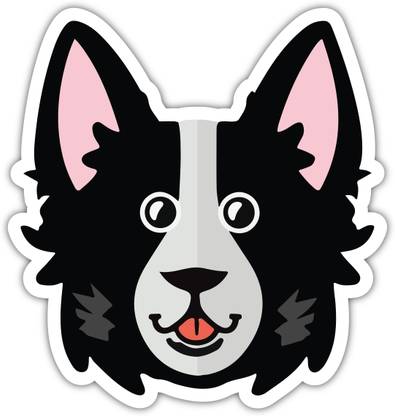 signEver 0.1 cm Cat With Middle Finger Up Vinyl Decal Printed Coding Programming Self Adhesive Sticker