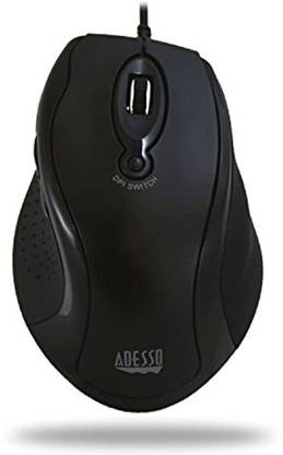 Adesso Imouse G2 - Usb Ergonomic Optical Mouse Adjustable Dpi Internet Navigational B Stylus