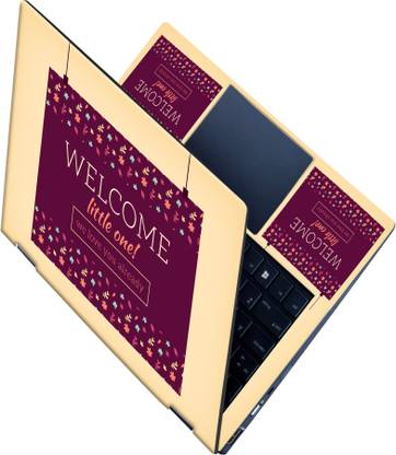 SCOTLON _All Panel_Little one_ Vinyl Laptop Skin Compatible for 15.5 inch