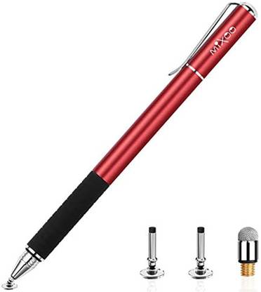 Mixoo Stylus Pens For Touch Screens Disc & Fiber Tip 2 In 1 High Sensitivity Stylus