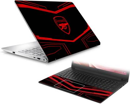 Arjun Designs SOCCER05 Vinyl Laptop Skin Compatible for 15.6 inch