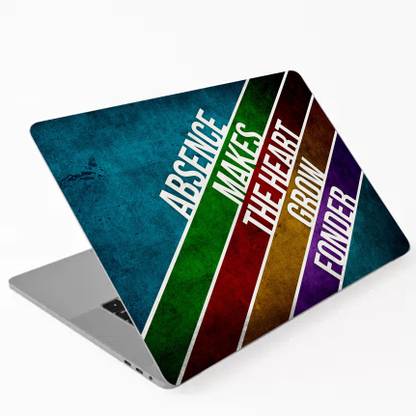 avonlux VILS23_245 vinyl with lamination Laptop Skin Compatible for 15.6 inch