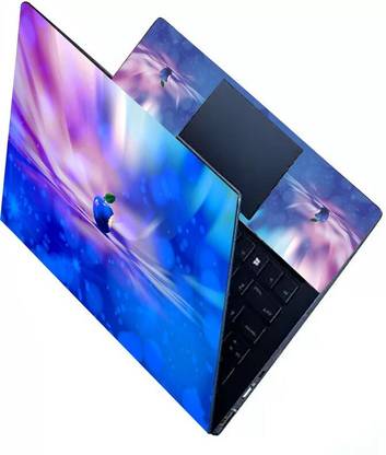 कलारकरी Laptop Skin applesymbol skin Premium matte finish vinyl HD printed Easy to Install Laptop Skin/Sticker/Vinyl/Cover for all size laptops upto 15.5 inch विनाइल लैपटॉप डीकैल 15.6