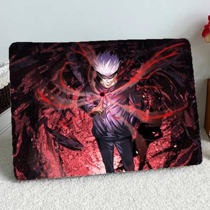 Replix Vinyl Gojo 2 Anime Laptop Skin Laptops Vinyl Reusable Laptop Skin Compatible for 15.6 inch