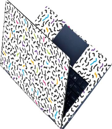 SCOTLON _All Panel_Colored microscopic object_ Vinyl Laptop Skin Compatible for 15.5 inch