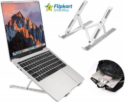 Flipkart SmartBuy Laptop Stand Compatible with MacBook Air Pro, Dell XPS, HP, Lenovo, Adjustable Laptop Stand