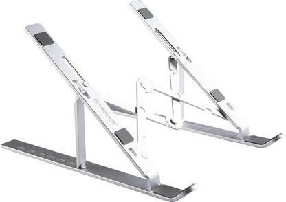 LAPCARE LAPGO Aluminium Desk Stand Rotatable Laptop Stand with Adjustable Height Compatible with 36 - 39cm Laptops