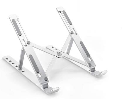 AyaanMS Alluminium Foldable Adjustable LPSTD01 Laptop Stand