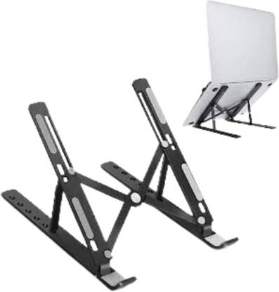 PAC LAPTOP STAND PLASTIC Laptop Stand Plastic Floor and Desk Stand Rotatable Laptop Stand with Adjustable Height Compatible with 36 - 39cm Laptops