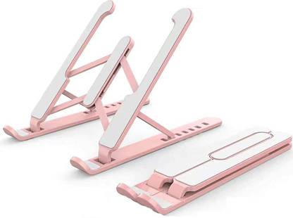 FLOXIT Laptop Stand Laptop Stand Portable Laptop Stand for Desk 6-Levels Adjustable Aluminium Desk Stand Rotatable Laptop Stand with Adjustable Height Compatible with Universal Laptops