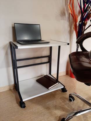 Smart Shelter Portable Laptop Table/Study/Work Multi Utility Table (100% Metal Design) Portable Laptop Table/Study/Work Multi Utility Table Steel Floor and Desk Stand Rotatable Laptop Stand Compatible with Universal Laptops