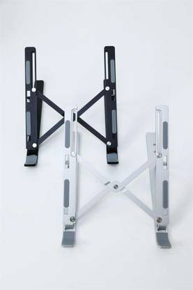 FDS 7 Angles Adjustable Foldable Desk Laptop Stand with Adjustable Height Compatible A6 Aluminum 7 Adjustable Foldable Portable Laptop Stand Desktop Tablet Stand Aluminium Floor and Desk Stand Rotatable Laptop Stand with Adjustable Height Compatible with Universal Laptops