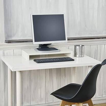 Indian Decor 39230 Computer Monitor Stand, TV PC Laptop Computer Screen Stand Riser 39230 Computer Iron Floor and Desk Stand Laptop Stand with Adjustable Height Compatible with Universal Laptops