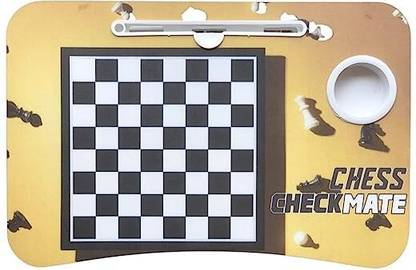 SKYLABZ Chess board checker design laptop stand Stylish Chessmate kid's study table / professional Laptop Stand