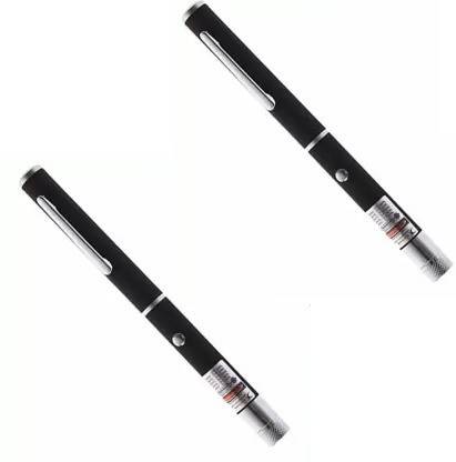 manish Laser Light Teaching Pen, Green Laser Pointer, High Power Flashlight-(Pack of-2)