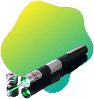 Clairbell Green light_E05Green High Power Laser Pointer with Star Cap: Adjustable Focus