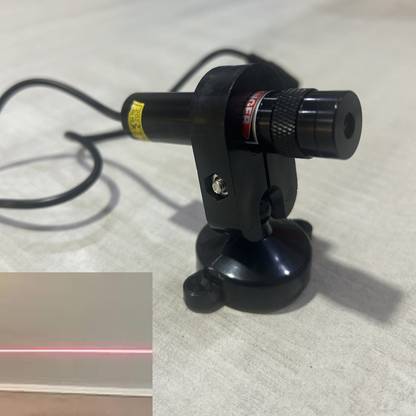 BLBYsz Adjustable 5V 650nm Red Line Laser Module for Positioning Straight Line