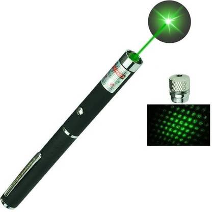 Iktu Green Laser Disco Light Pointer Pen Beam With Adjustable Cap To Change Project Design
