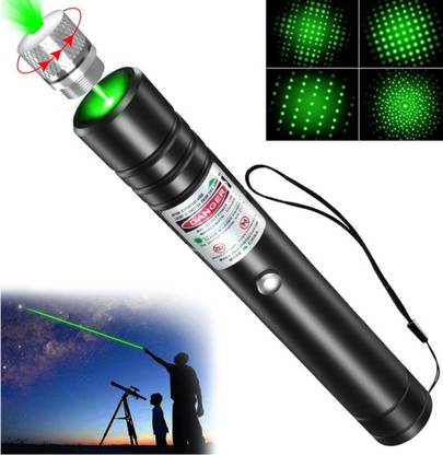Pick And Nick Toys Green Laser Pointer for Presentation Multi shape Adjustable Disco Laser YOUL01
