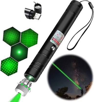 Linist Laser Light USB Rechargeable Green Laser Pointer, Laser Pointer High Power Pen