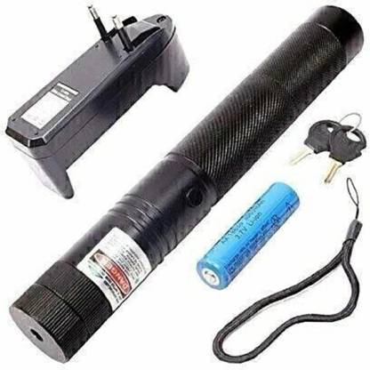 Justakeit RECHARGEABLE RED LASER LIGHT TORCH WITH ON/OFF LOCK