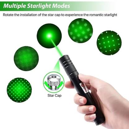 EcoRoots Green Laser Pointer Pen with Multifuntions M15