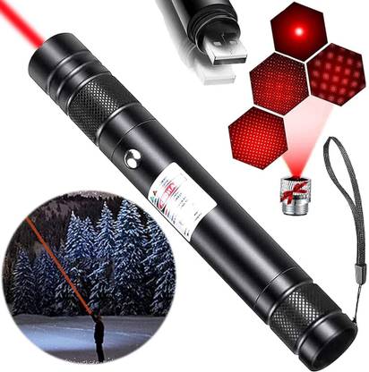 Zomei Red Laser Pointer USB Rechargeable High Power 2000m Cat Toy for Presentations
