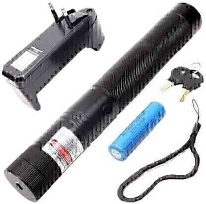 Justakeit High Powered Green Laser Pointer 650nm, Working Time Over 8000 Hrs Rechargeable