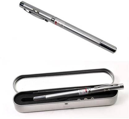 Qaz Laser Pointer Pen 3 IN 1 With Magnet And Torch