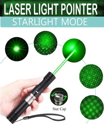 Pick And Nick Toys Green Laser Pointer for Presentation Multi shape Adjustable Disco Laser YOUL19